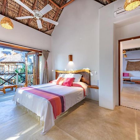 Hotel Casa Kuaa Brisas de Zicatela Esterno foto