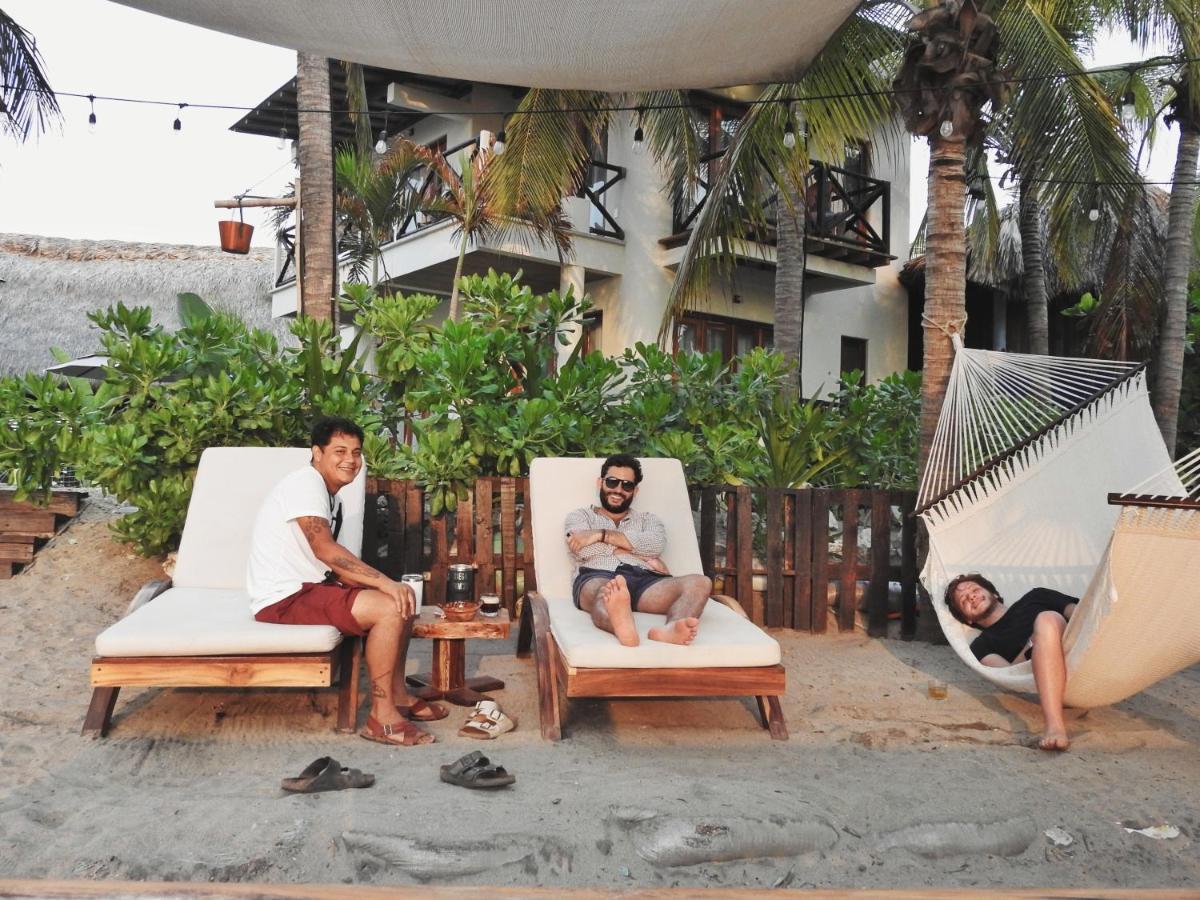 Hotel Casa Kuaa Brisas de Zicatela Esterno foto