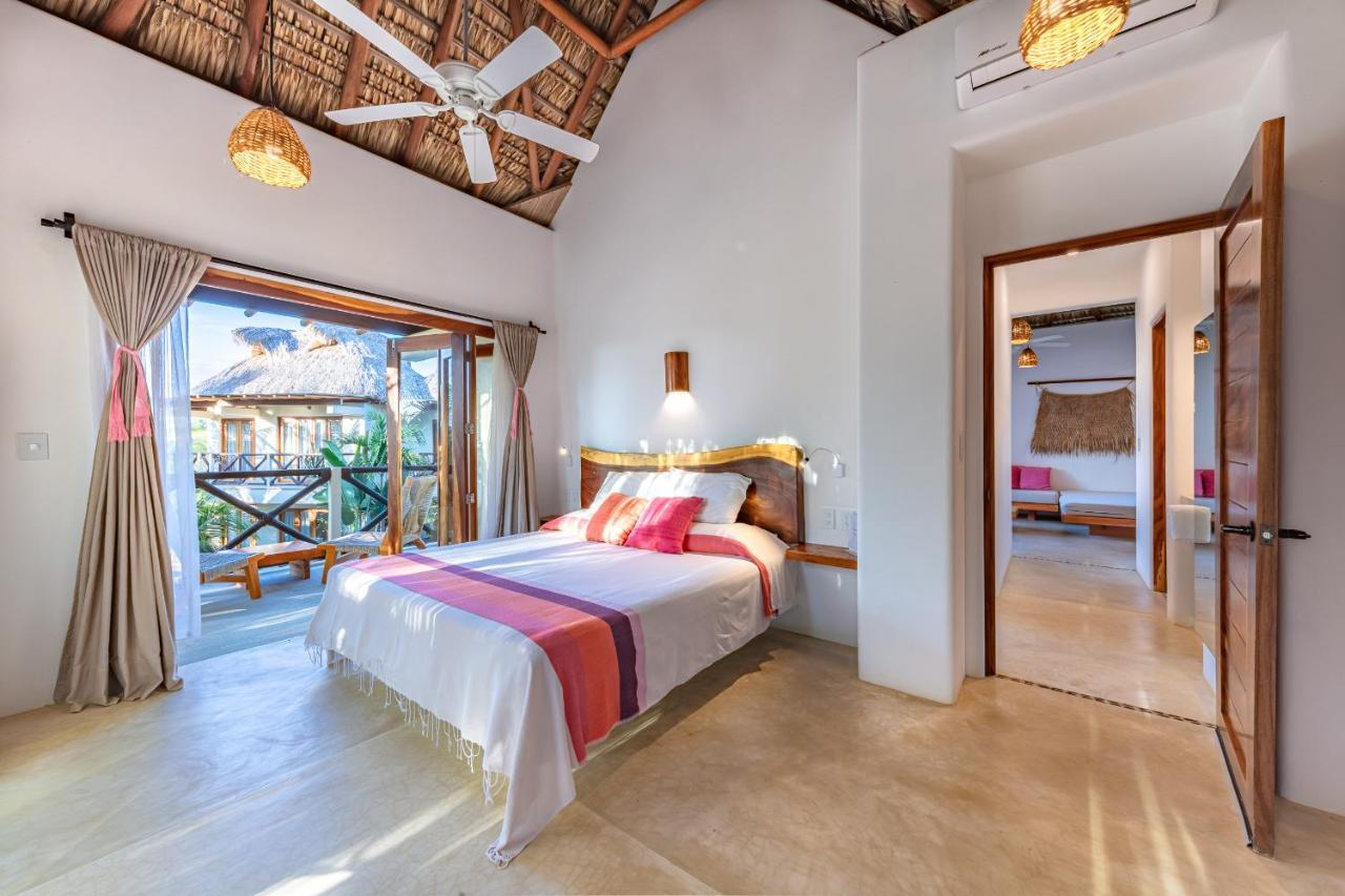 Hotel Casa Kuaa Brisas de Zicatela Esterno foto