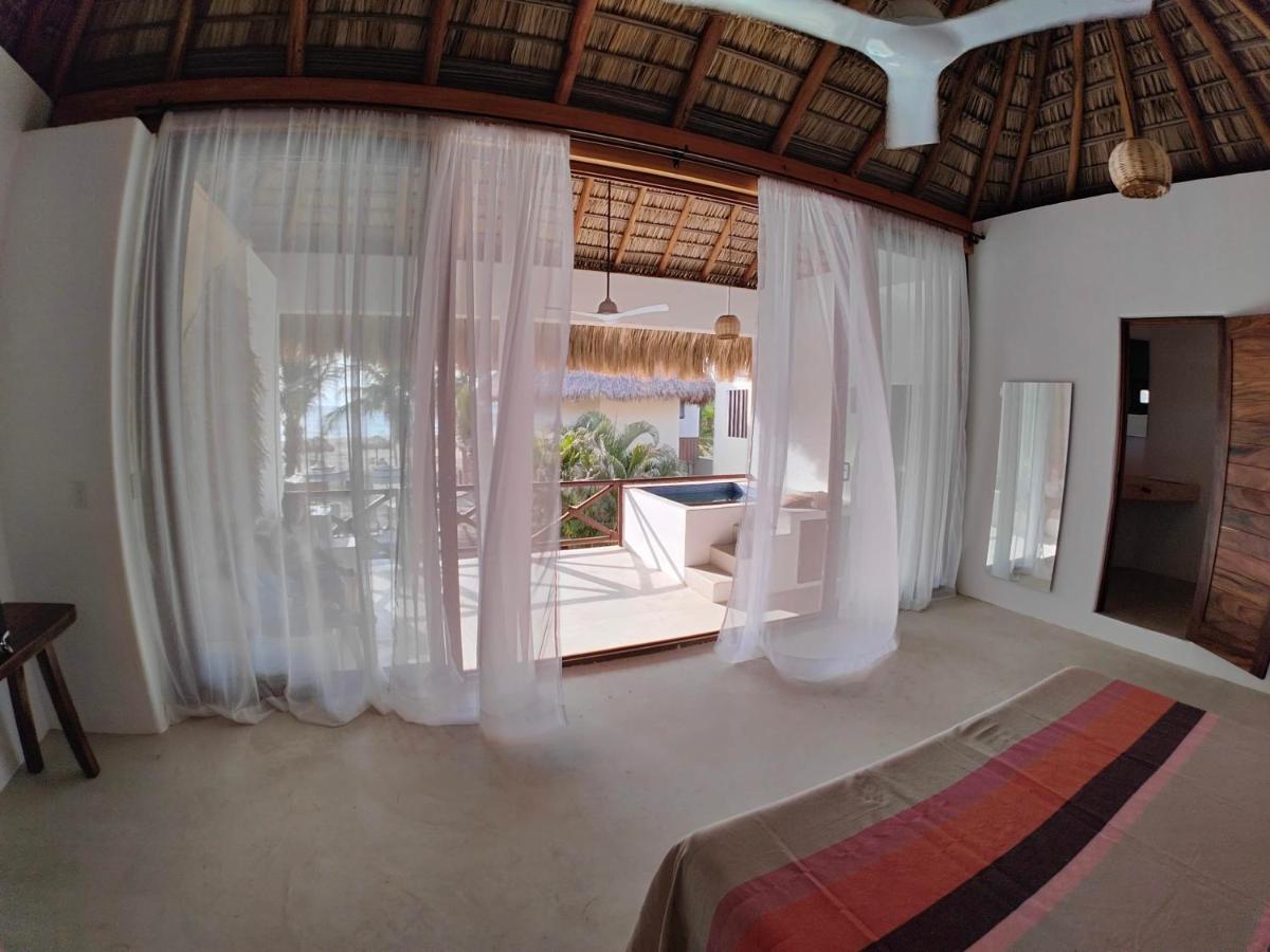 Hotel Casa Kuaa Brisas de Zicatela Esterno foto