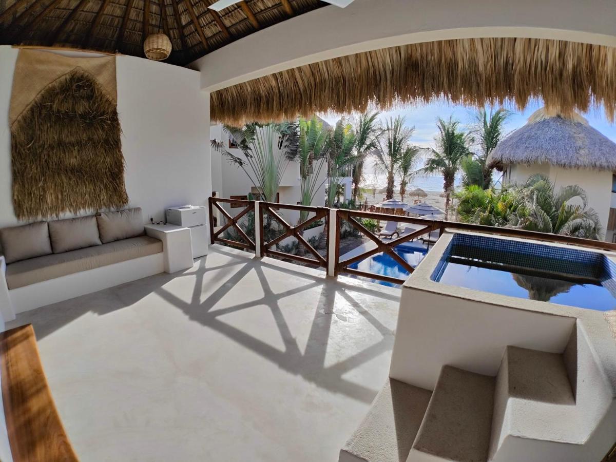 Hotel Casa Kuaa Brisas de Zicatela Esterno foto
