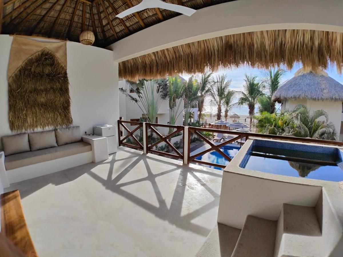 Hotel Casa Kuaa Brisas de Zicatela Esterno foto