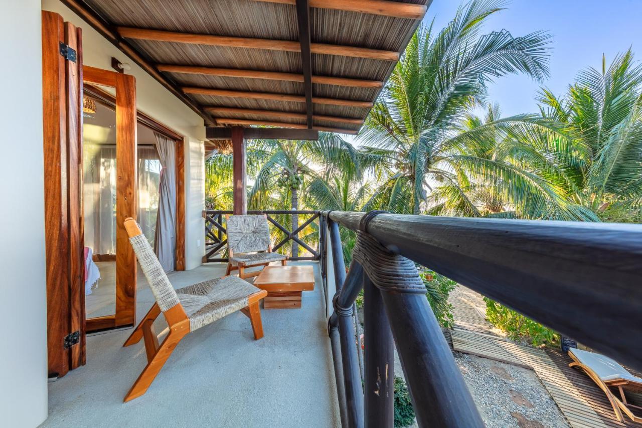 Hotel Casa Kuaa Brisas de Zicatela Esterno foto