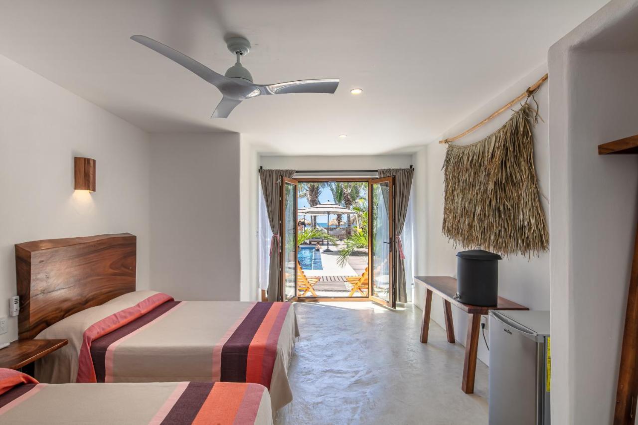 Hotel Casa Kuaa Brisas de Zicatela Esterno foto